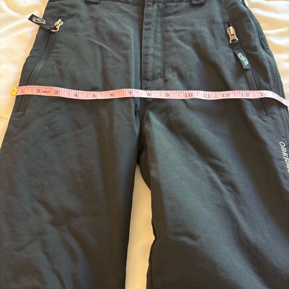 Obermeyer Girl’s Black Waterproof Brooke Snow / Ski Pants - Picture 9 of 13